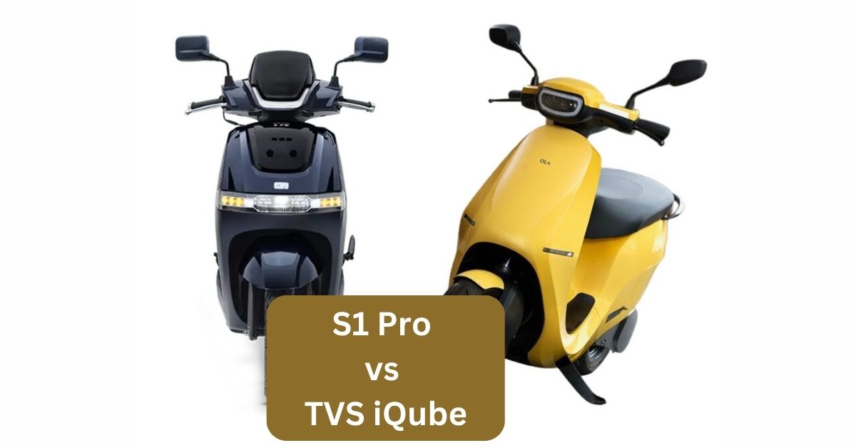 S1 Pro vs TVS iQube