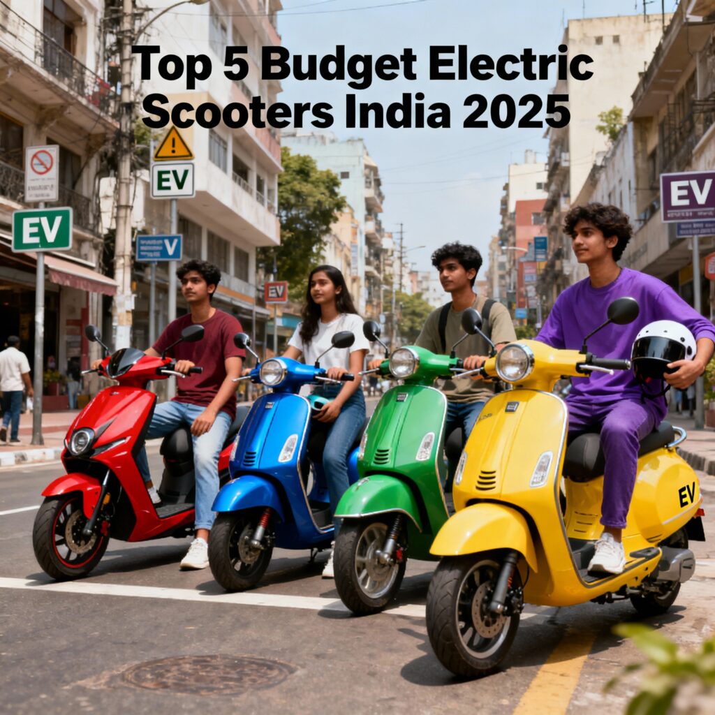 टॉप 5 बजट इलेक्ट्रिक स्कूटर